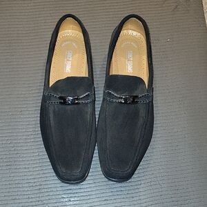 Stacy Adams Men's Black Suede Loafers